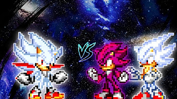 Hyper Shadic OP (New) VS Hyper Sonic V2.5 OP & Shadow Ultra Ego in Jump Force Mugen
