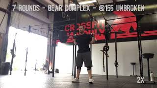 Bear complex @ 155# unbroken