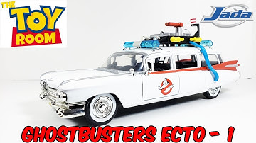Hollywood Rides Ghostbusters Ecto-1 Diecast Car Review