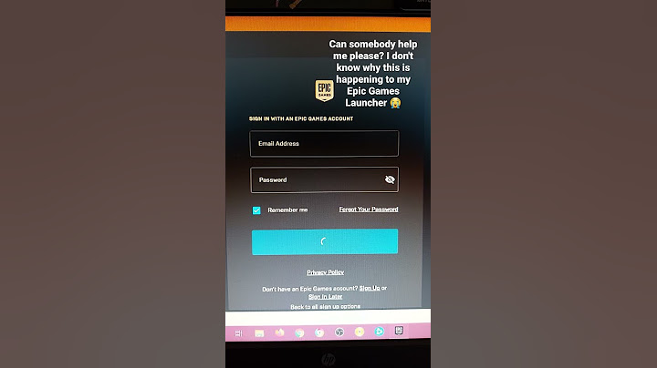 Epic Games Launcher Problem