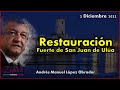 Obrador - Restauración del Fuerte de San Juan de Ulúa