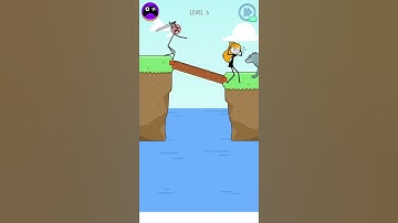 bridge puzzle level 3 gameplay walkthrough | All levels | android, iOS mobile | new update #short
