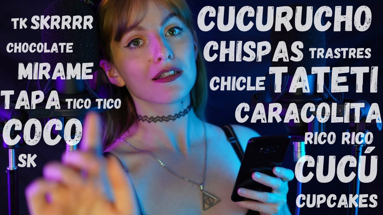 ASMR Palabras DETONANTES cosquillosas