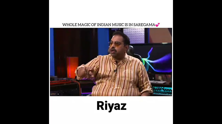 Riyaz tips by Shankar mahadevan.