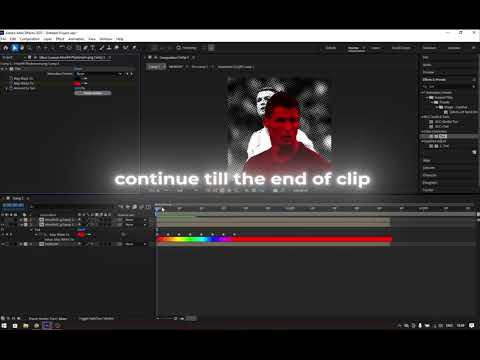 How To Make Rainbow Aura in After Effects 2025. SLOW AND CLEAN TUTORIAL.