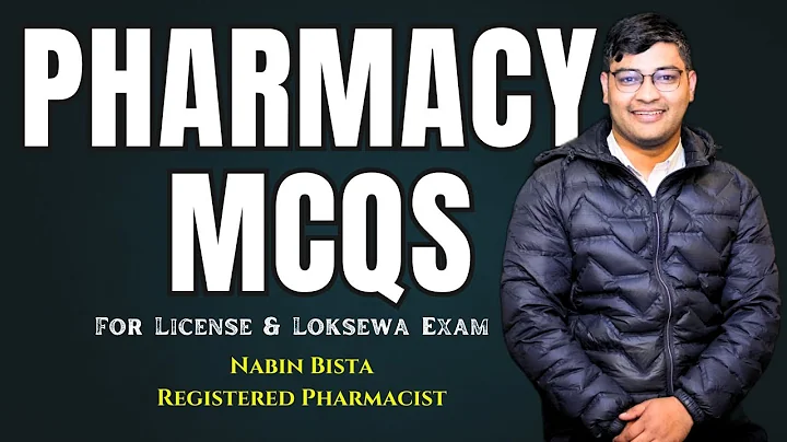Pharmacy MCQs by Nabin Bista | Pharma Info Nepal | Loksewa & License Exam Preparation