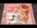 Adoption baby girl journal for Stephanie.