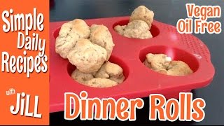 Homemade Vegan Dinner Rolls and Oil Free screenshot 3