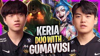 GUMAYUSI DUO WITH KERIA! - T1 Gumayusi Plays Jinx ADC vs Xayah! | Season 2023