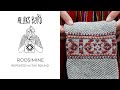 Roosimine estonian inlay knitting repeated in the round tutorial by  aleks byrd