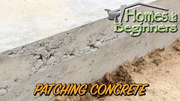 How to Repair Honeycombing or Holes in Concrete