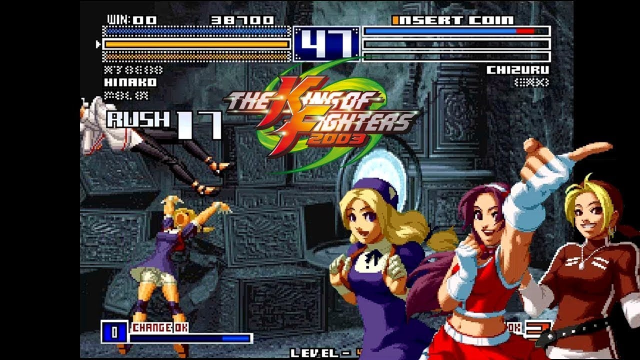 The King of Fighters 2003 - High School Girls Team - (1cc) (Neo Geo)