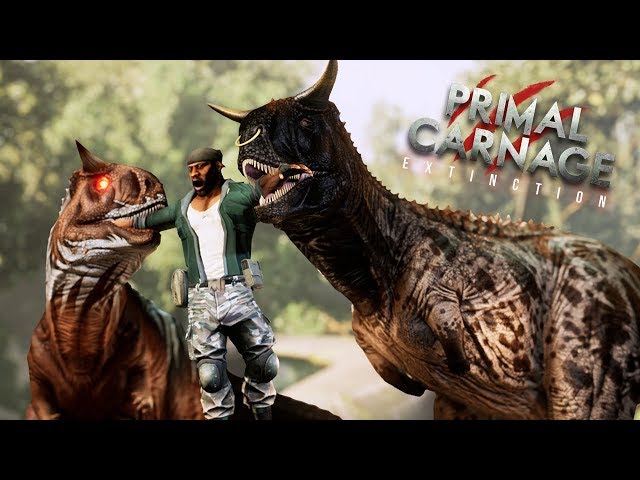 Primal Carnage - Jogo de mata os dinossauro tudo 
