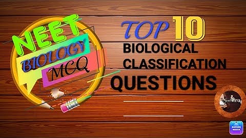 Biological Classification {Kingdom Monera} Important Questions|NEET MCQ|