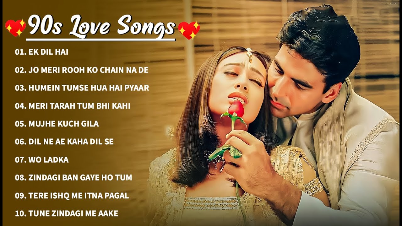90S Love Hindi Songs  90S Hit Songs  Udit Narayan Alka Yagnik Kumar Sanu Lata Mangeshkar