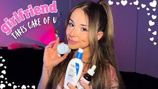 ASMR Girlfriend takes care of u for valentines day🥰💕