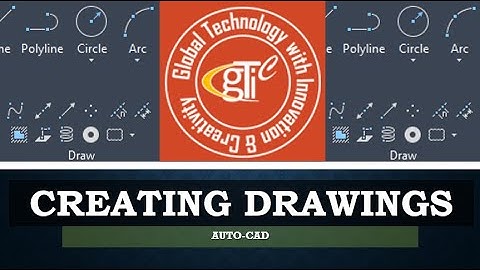 AutoCAD Lect 3-3 Creating Drawings | Polygon & Arc Commands (Urdu/Hindi)