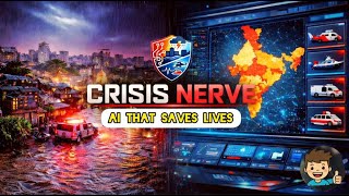 CrisisNerve — AI Powered Disaster Response Assistant | Hackathon Project