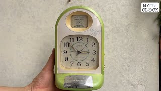 Citizen 4RM746 Melody Club Alarm Clock|シチズン メロディクラブ 6曲|Đồng hồ Citizen báo thức 6 nhạc thay băng