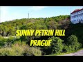 【4K】 Prague Walking tour "Sunny Petrin hill"