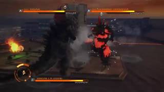 Godzilla Ps4 Godzilla 2014 Vs Burning Godzilla Vs Gigan