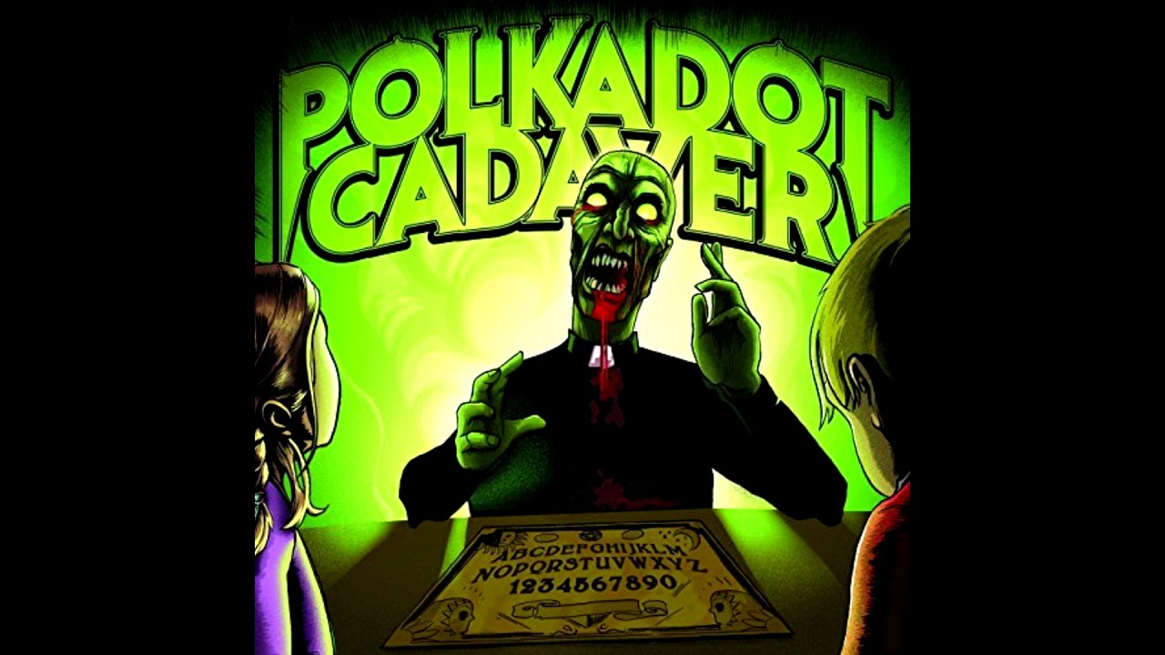 Polkadot Cadaver - Powder Pink Baby Coffin