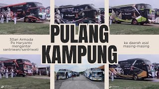 30an Armada Po Haryanto Mengantar Santri Pulang Kdanung