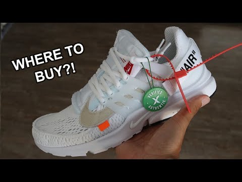 nike presto off white stockx