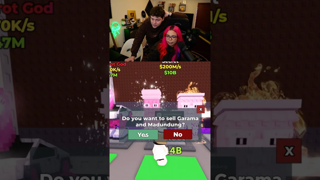 MI AMIGA♥️ VENDE SU GARAMA POR BROMA😰💀 #Shorts