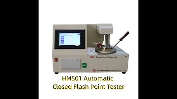 HM501 Automatic Closed Cup Flash Point Tester