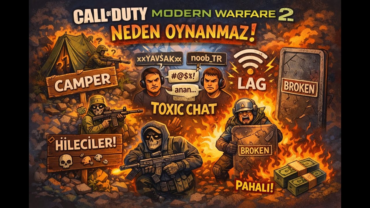 Call of Duty Modern Warfare 2 Neden oynanmaz