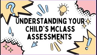 2nd Grade.  Understanding your students mClass report