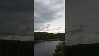 Карелия кажется дождь собирается short #shorts #путешественникtv #влес #водныйпоход