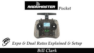 RadioMaster Pocket Expo & Dual Rates Explained & Setup