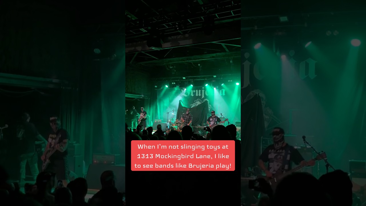 I love seeing great metal like @BrujeriaOfficial and @officialcattledecap #1313mockingbirdlane