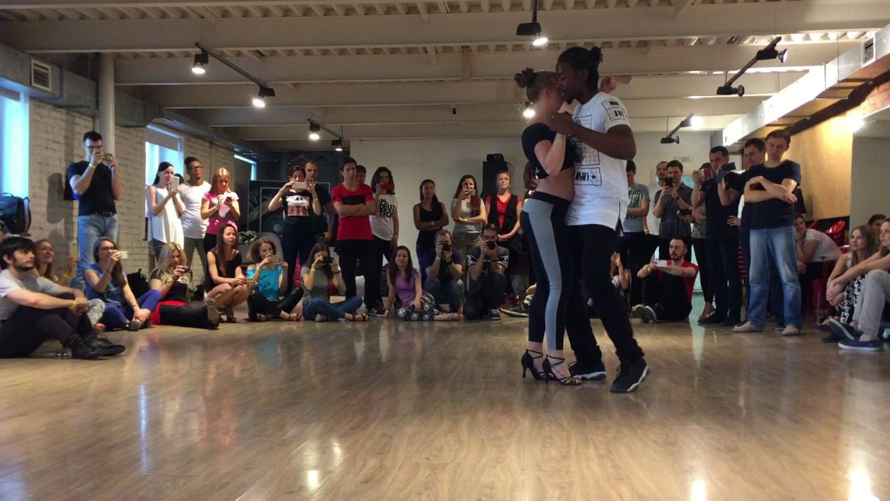 JoJo and Mickaella Kizomba Tricks. Moscow