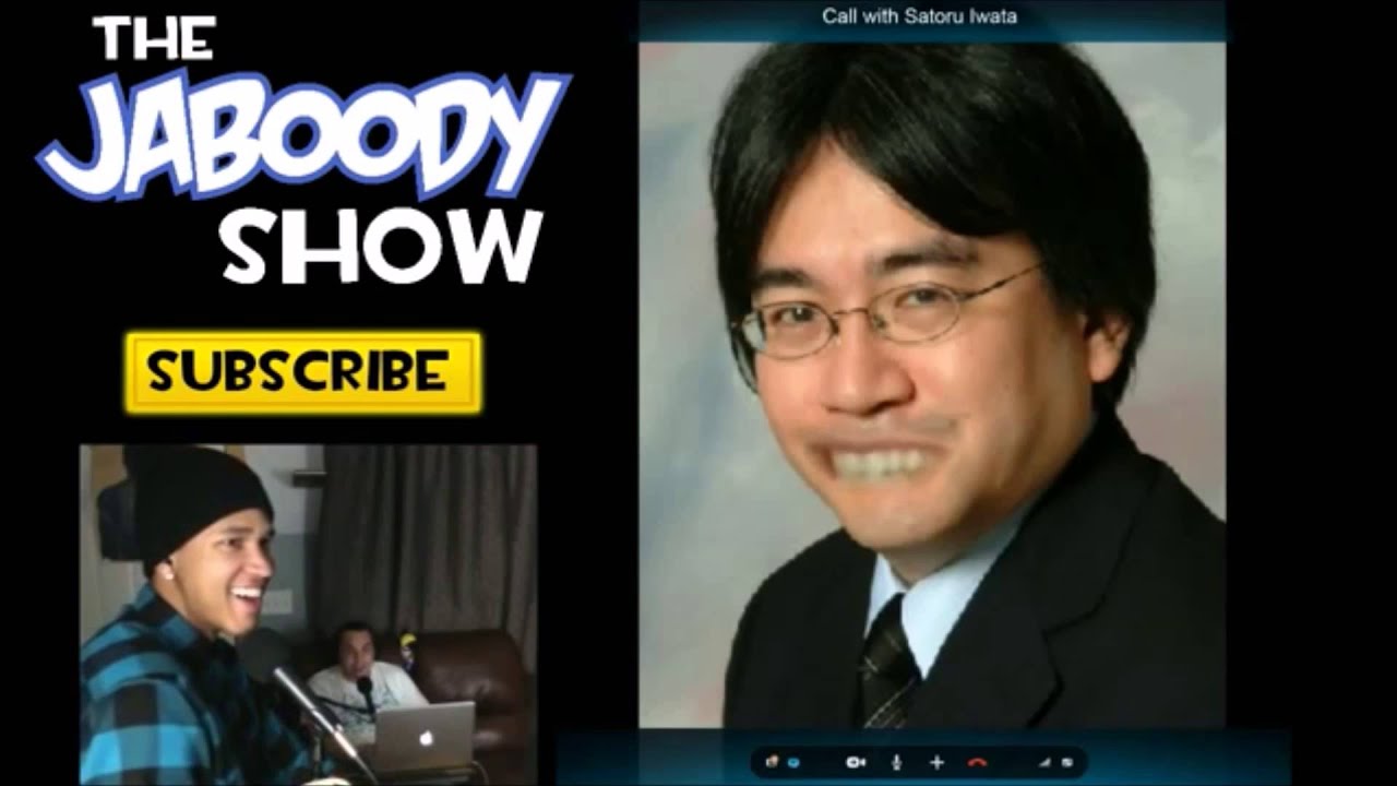 Jaboody Show Skype Call Iwata from Nintendo Headquarters YouTube