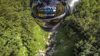 Jeb Corliss training for the Flying Dagger in Switzerland