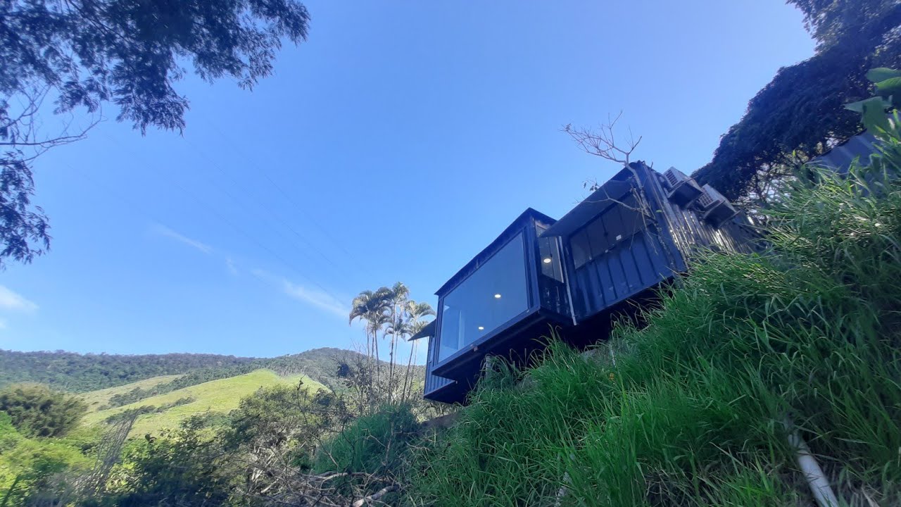 Último projeto de 2020! Casa container 60m2 Entregue em São Sebastião ...