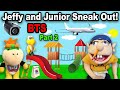 SML Jeffy and Junior Sneak Out! BTS! Pt. 2