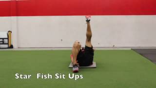 STar fish sit ups