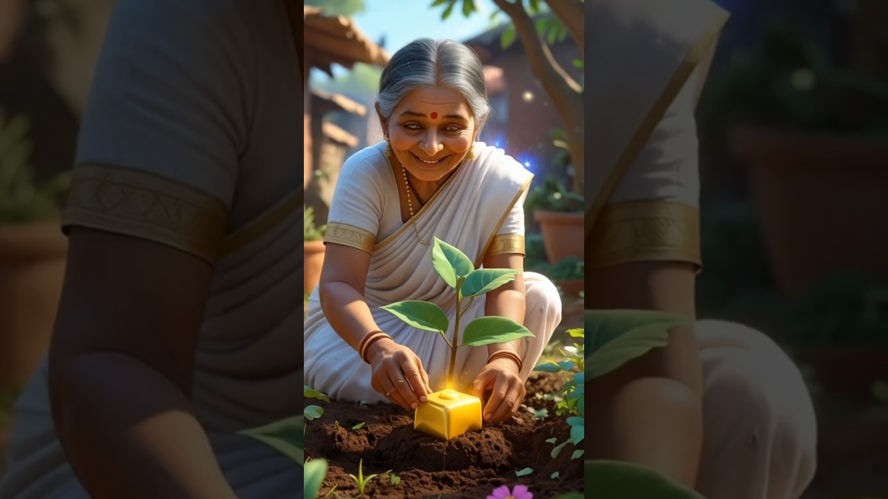 Grandmother plants butter tree but rat 🐀 eats all the butter 🧈