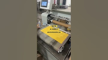 Automatic Paper Tube Feeding Water-based Glue Labeling Machine with cutting