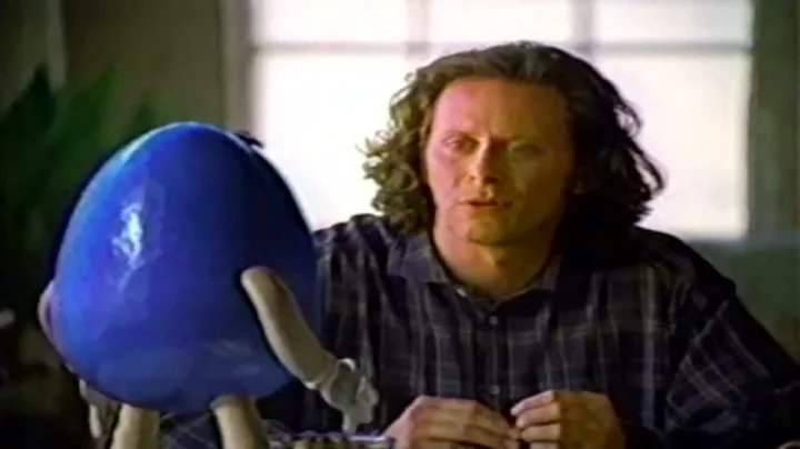 Retro M&Ms Candy Commercial 1995 New Blue M&M Steven Weber