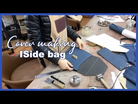 [leather craft] 커버영상 발렉스트라 이시스백 1편 (Making Valextra Iside bag) - 송예진가죽공방/ Songyejin leather studio