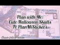 Plan with Me: “Cute Halloween Skulls&quot; ft @Planningwithrenae // October 23-29, 2023 // Catch-All Planner