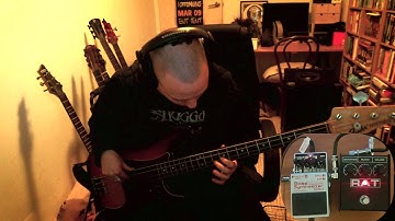 That bass sounds like a laser cannon! Proco RAT + BOSS SYB-5