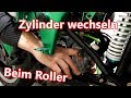 Zylinder wechseln bei Zweitakt Roller