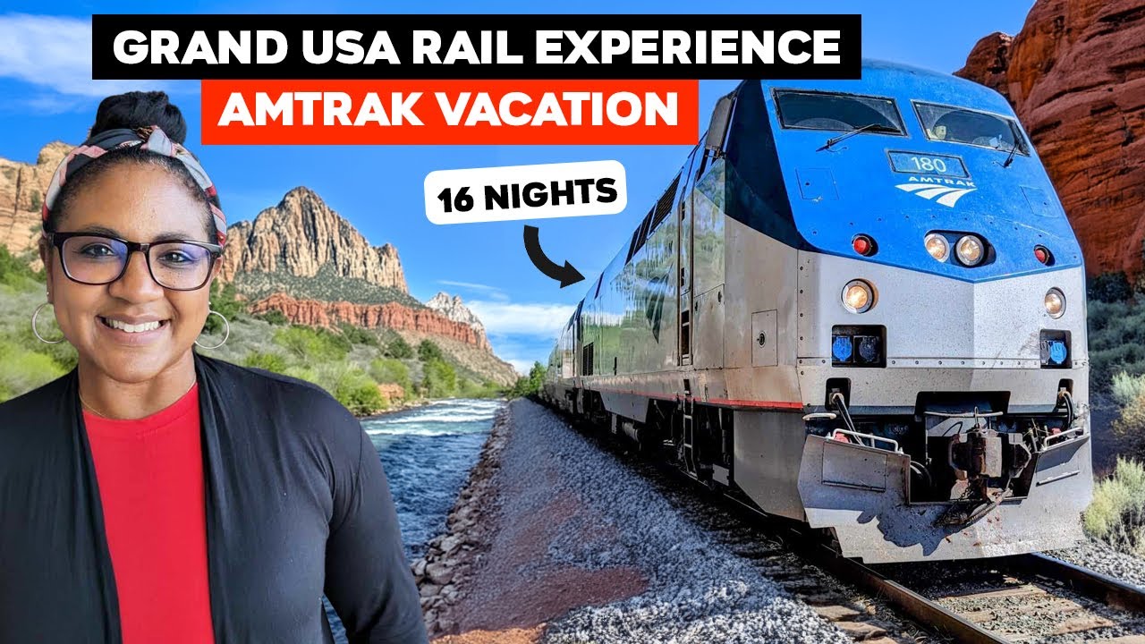 Amtrak Vacation Grand USA Rail Experience For 16 Nights - YouTube