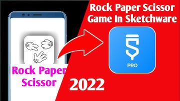Rock Paper Scissor Game Project In Sketchware - Sketchware Projects - #tutorial #sketchware